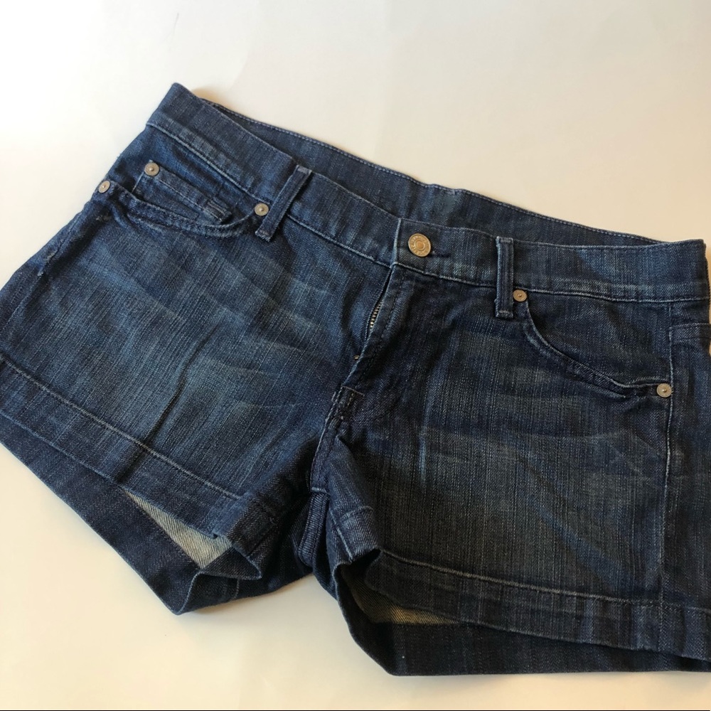 7 For All Mankind Denim Shorts